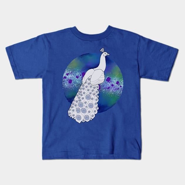 Spirit Animal Peacock Kids T-Shirt by JMD'Silva